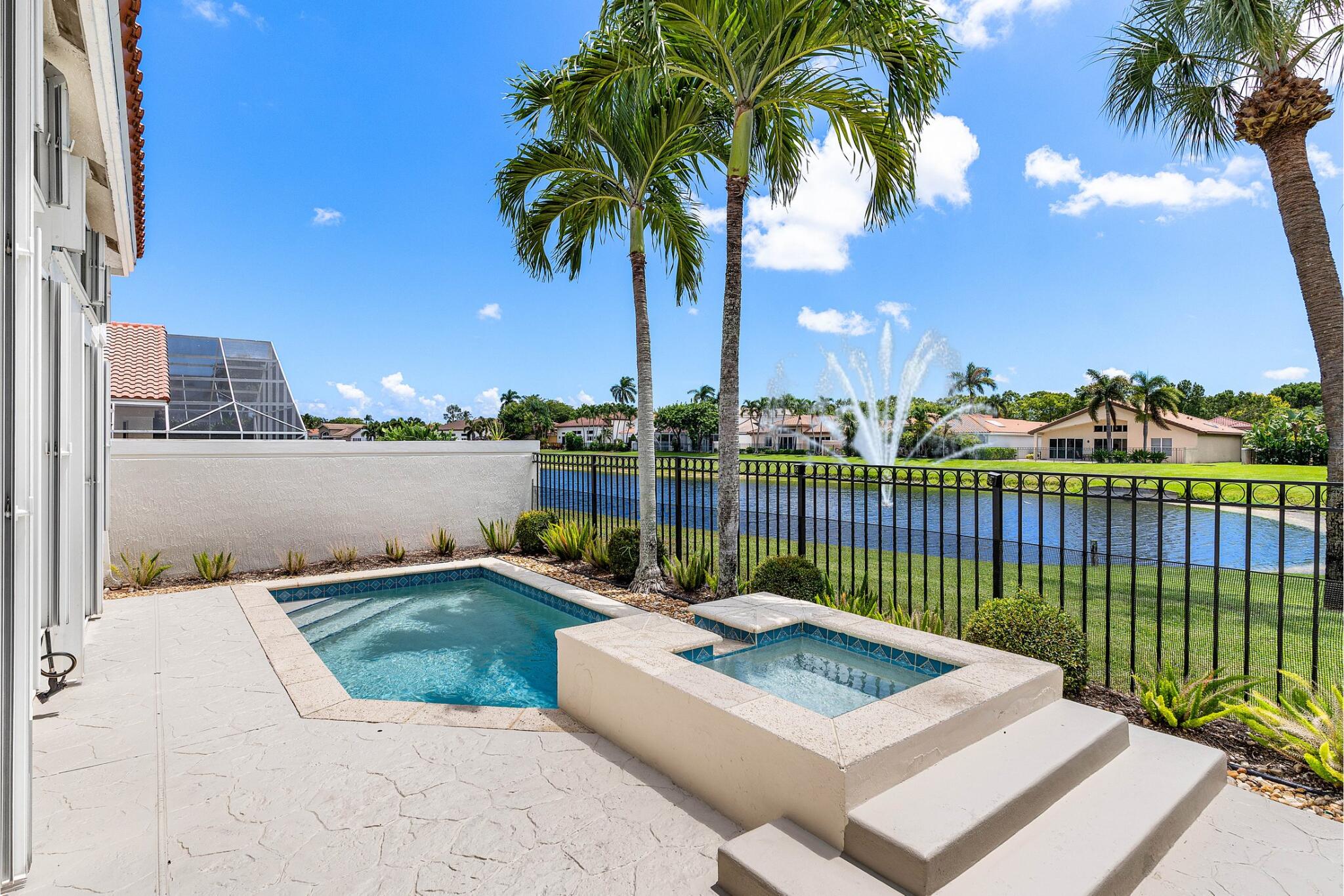 6334 Northwest 24th Street Boca Raton, FL 33434 - Photo 27 of 56 a view of a terrace with a bench