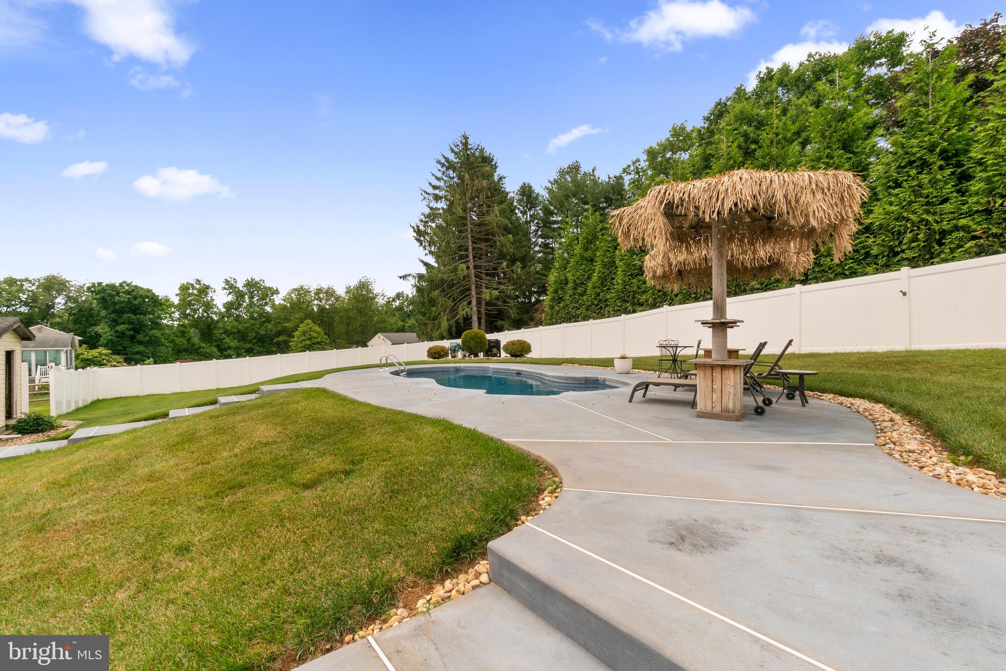 2504 Tally Ho Drive Fallston, MD 21047 - Photo 28 of 32 Backyard and pool