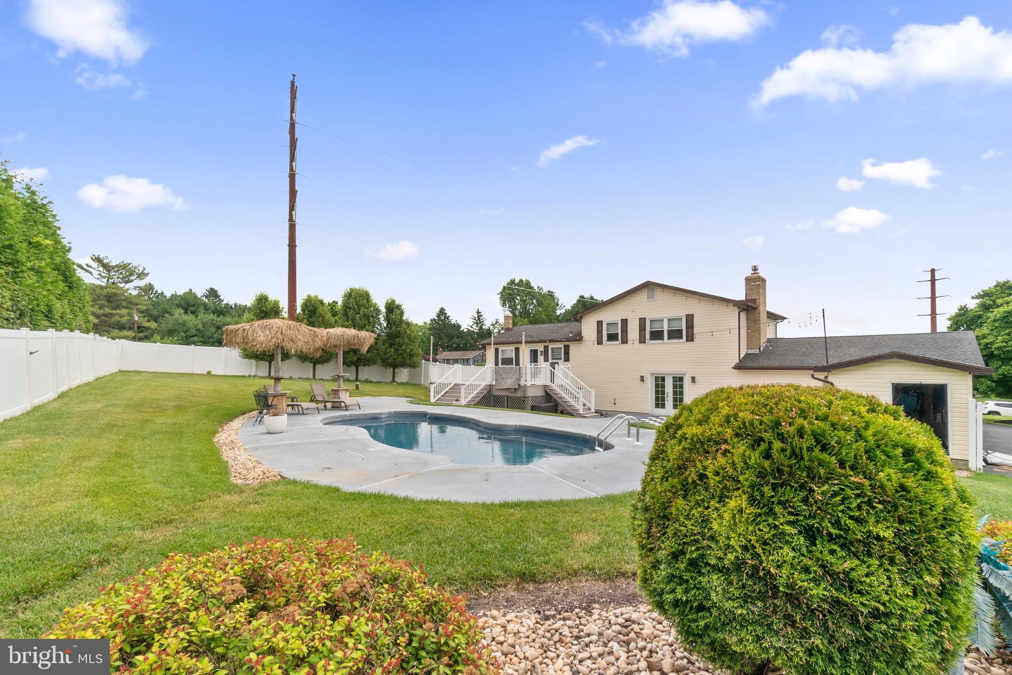 2504 Tally Ho Drive Fallston, MD 21047 - Photo 32 of 32 Backyard and pool