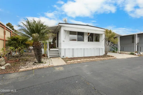 a view of a house with a outdoor space