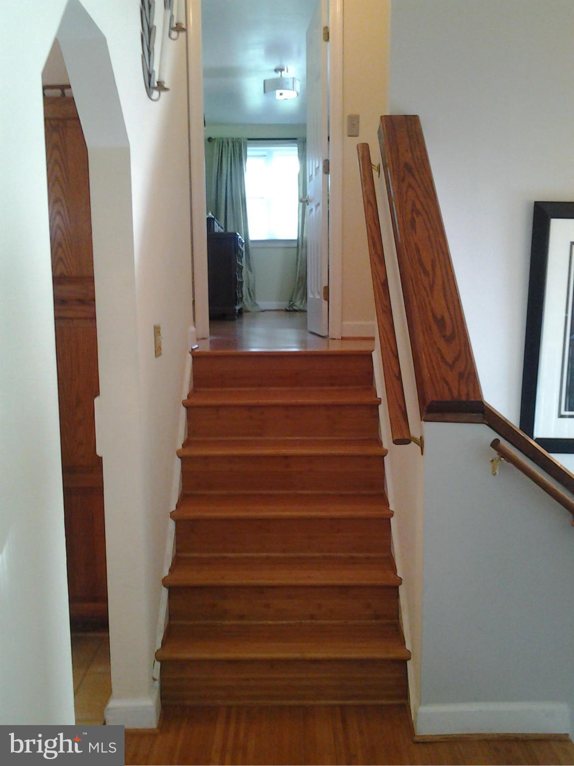 6709 Burch Hill Road Brandywine, MD 20613 - Photo 9 of 25 Hardwood Stairs to Master Suite