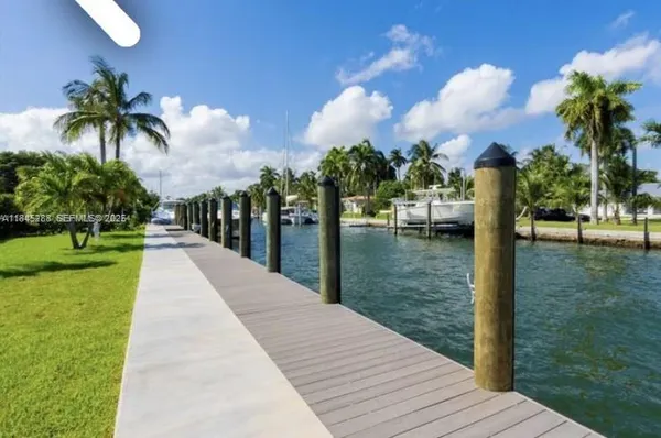 a view of a backyard with a garden