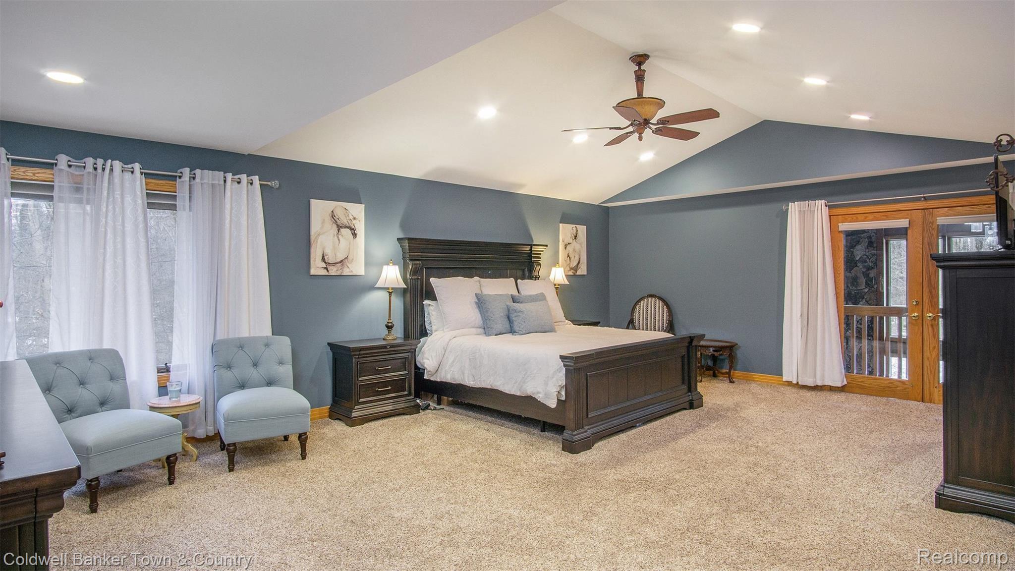 5186 Golf Club Road Howell, MI 48843 - Photo 16 of 30 Master Suite with private entrance to pool.