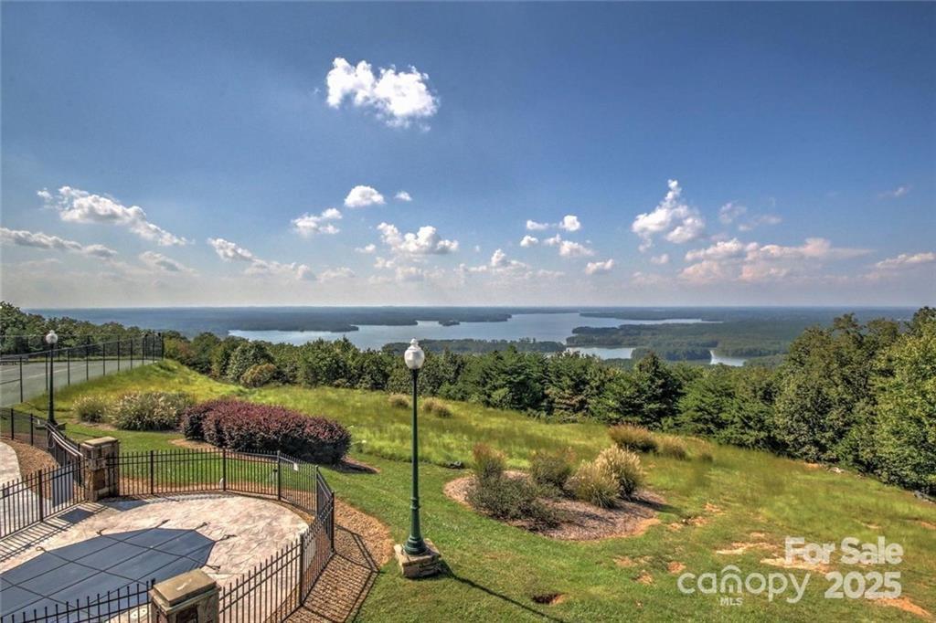 350 Pinnacle Trail Denton, NC 27239 - Photo 2 of 5 a view of a swimming pool with a table under an umbrella