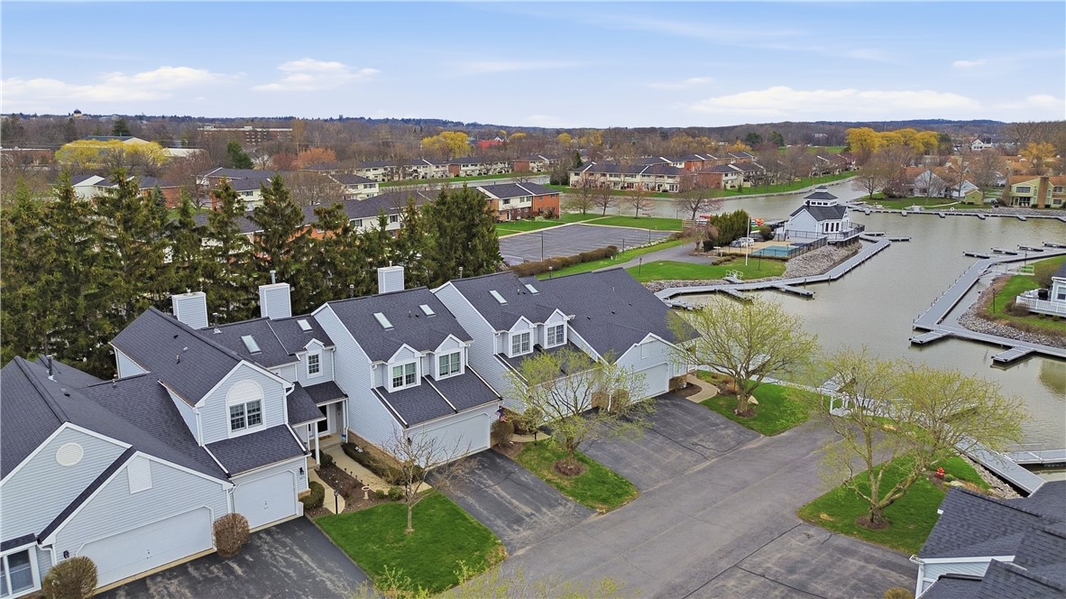 56 Cove Road Canandaigua City, NY 14424 - Photo 40 of 47 Aerial view of 56 Cove Road, Yacht Club Cove, Cana