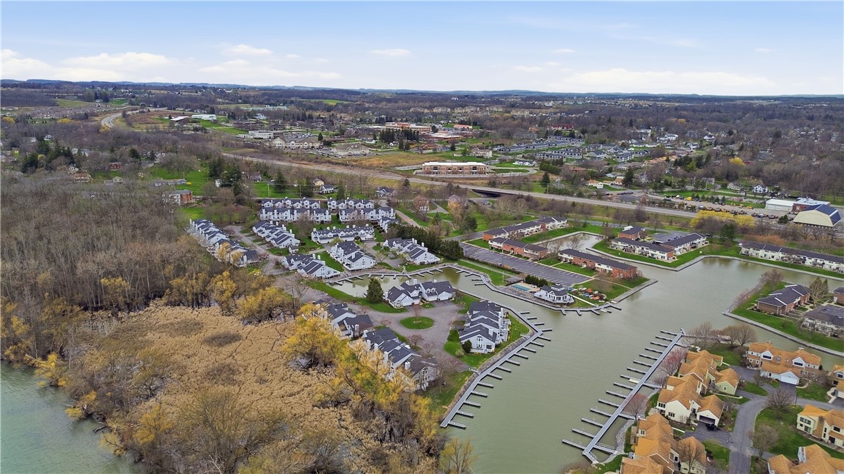 56 Cove Road Canandaigua City, NY 14424 - Photo 44 of 47 Aerial view of Yacht Club Cove, a Canandaigua Lake
