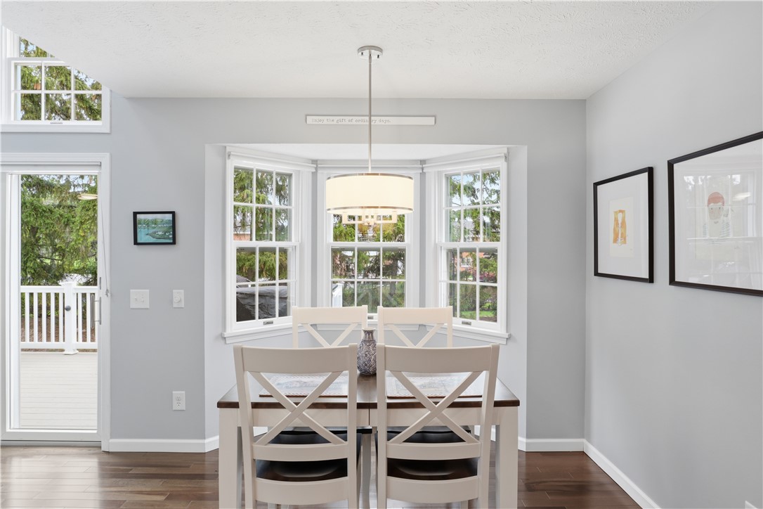 56 Cove Road Canandaigua City, NY 14424 - Photo 9 of 47 Another view of the dining area with Brazilian Har