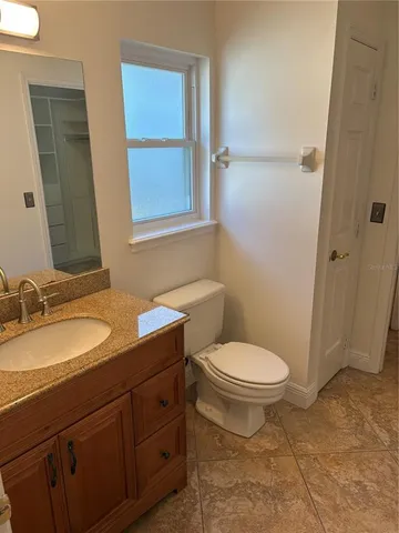 a view of an front door