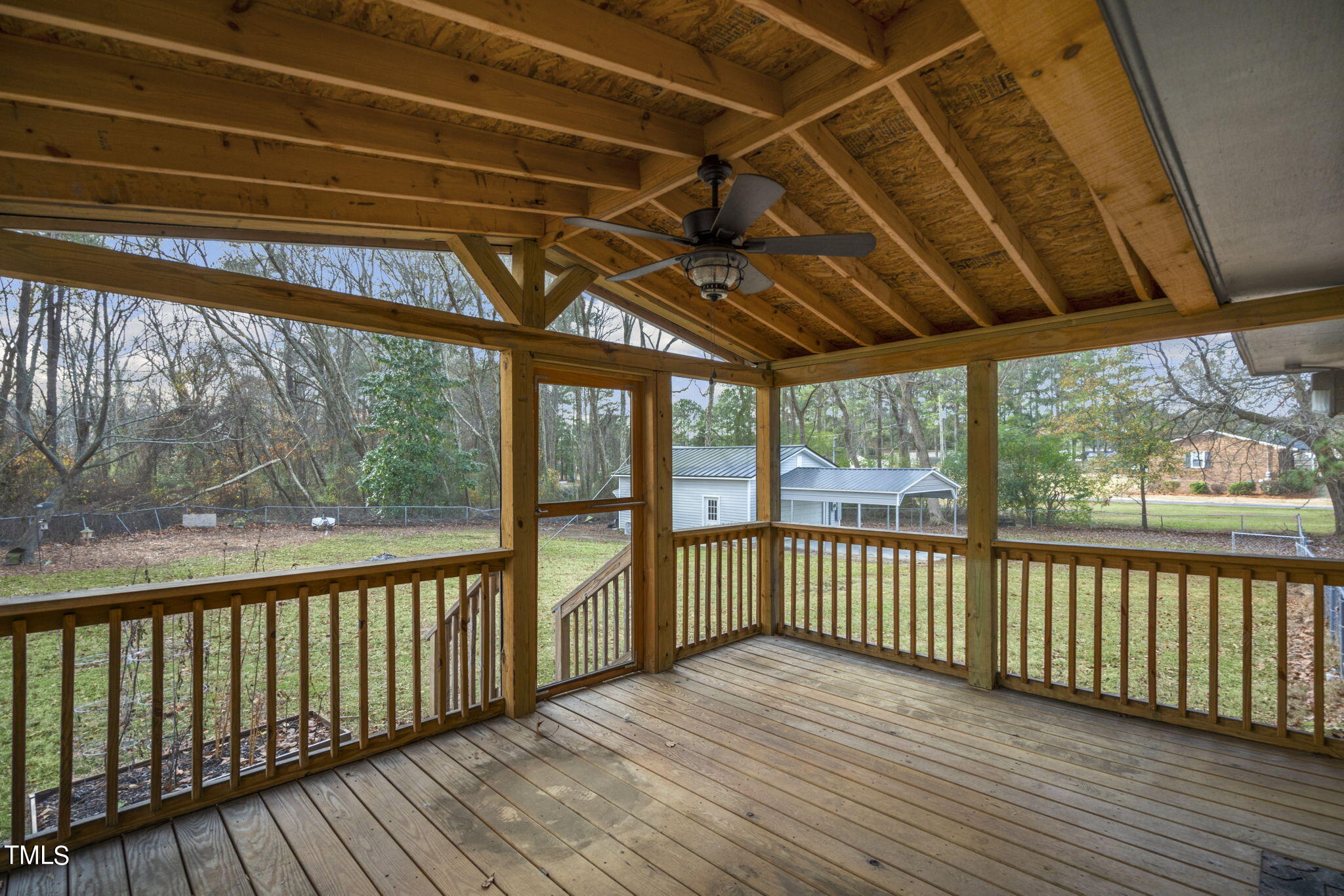 13573 Old Smithfield Road Sims, NC 27880 - Photo 23 of 33 a view of a roof deck