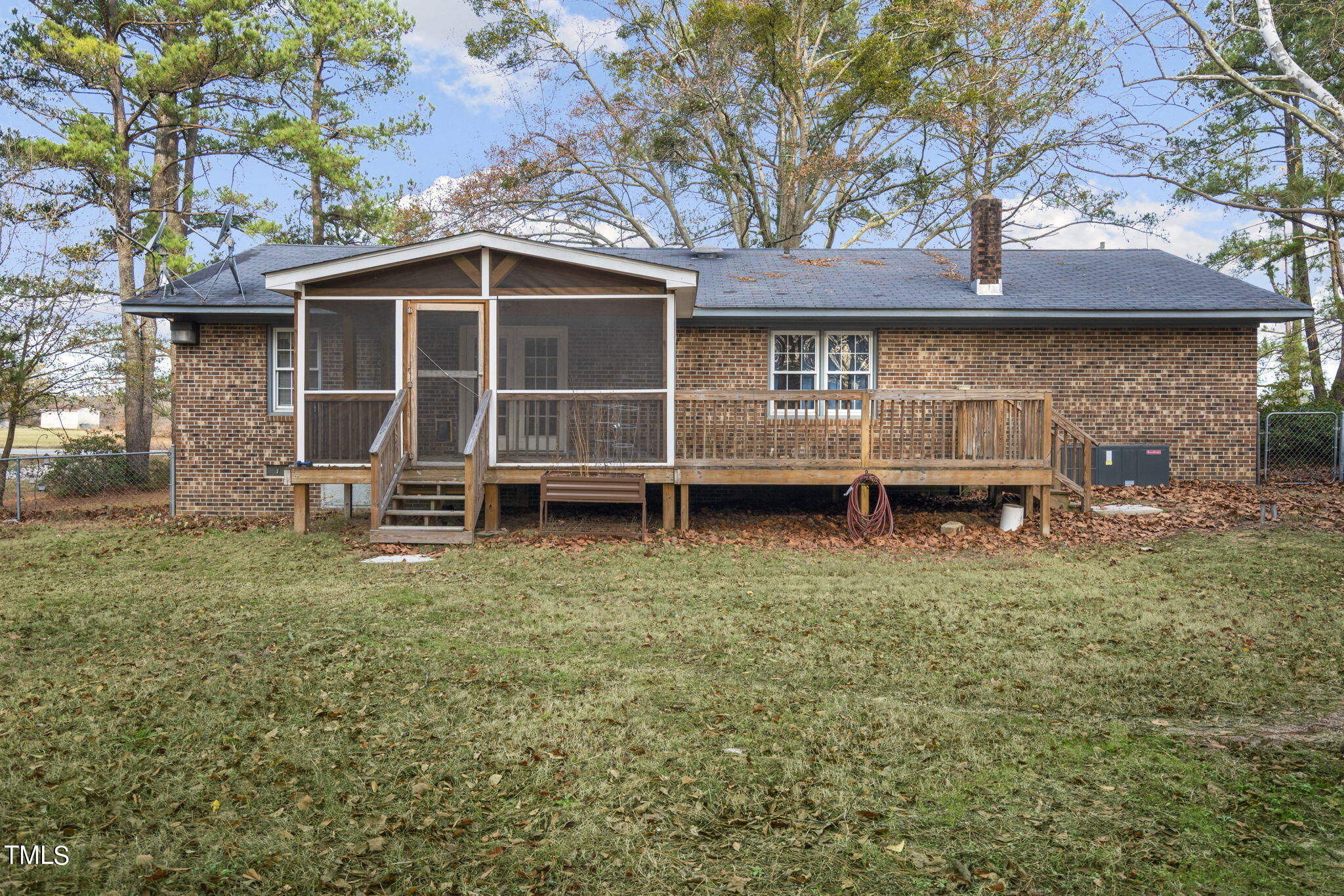 13573 Old Smithfield Road Sims, NC 27880 - Photo 25 of 33 a view of a house with a yard