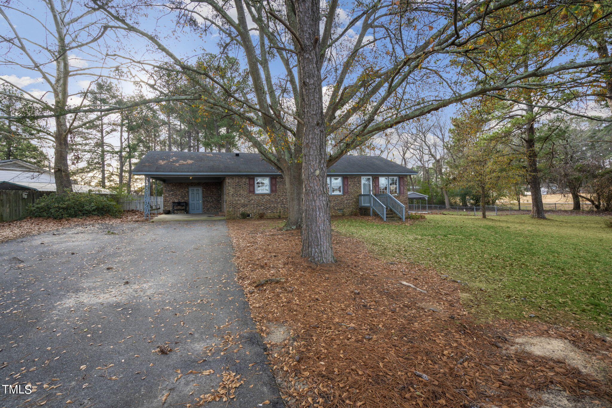 13573 Old Smithfield Road Sims, NC 27880 - Photo 31 of 33 a view of a house with yard and a tree