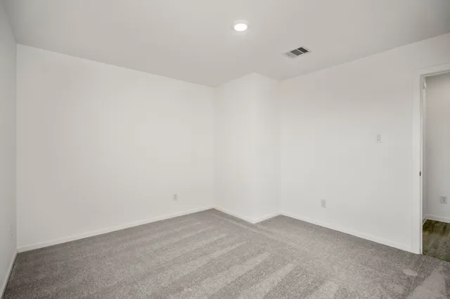 a view of empty room