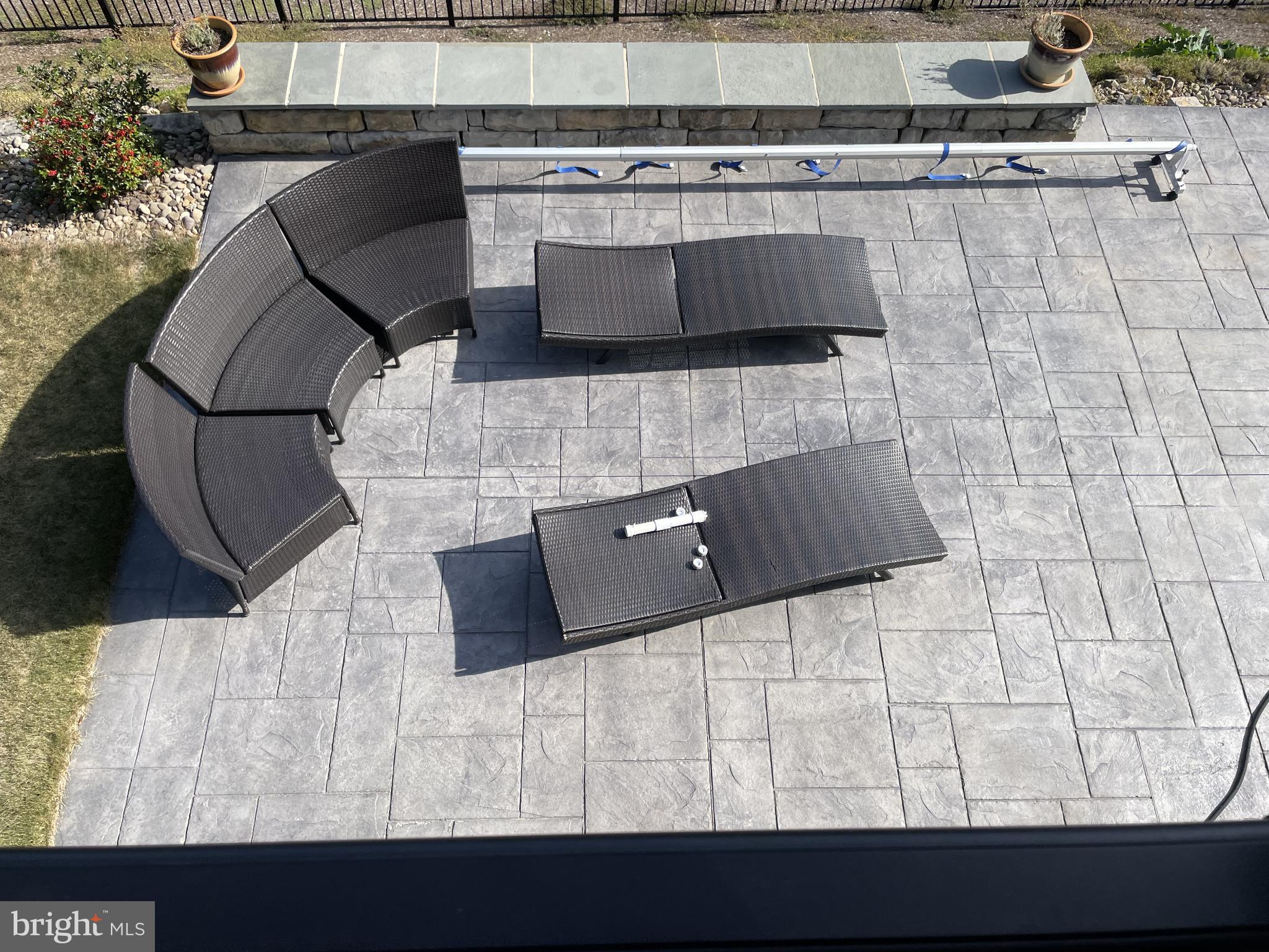 156 Brothers Court Port Matilda, PA 16870 - Photo 14 of 60 Stylish patio view from upper outdoor space.