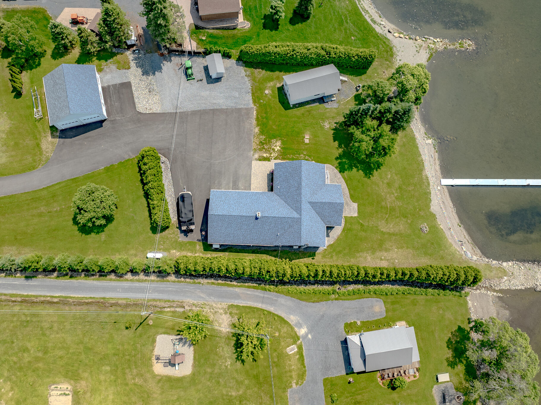 149-161 Lake Shore Road, Unit LOT 202 St. David, ME 04773 - Photo 10 of 62 Birds eye view