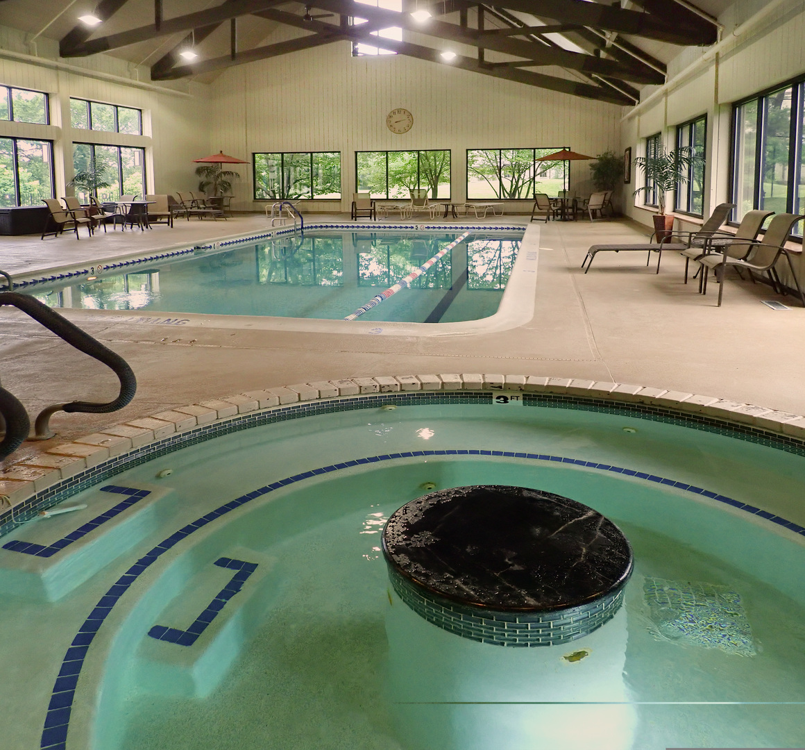 25 B Shoreline Road, Unit C345 Lake Barrington, IL 60010 - Photo 25 of 42 a view of a swimming pool and outdoor space