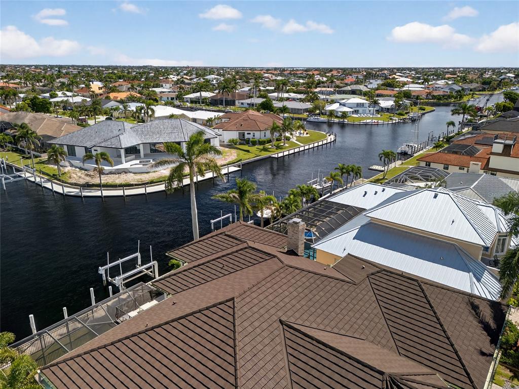 44 Colony Point Drive Punta Gorda, FL 33950 - Photo 74 of 84 an aerial view of a house with a ocean view