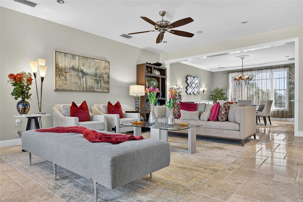 44 Colony Point Drive Punta Gorda, FL 33950 - Photo 8 of 84 a living room with furniture and window