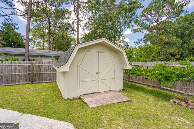 a view of an outdoor space and yard