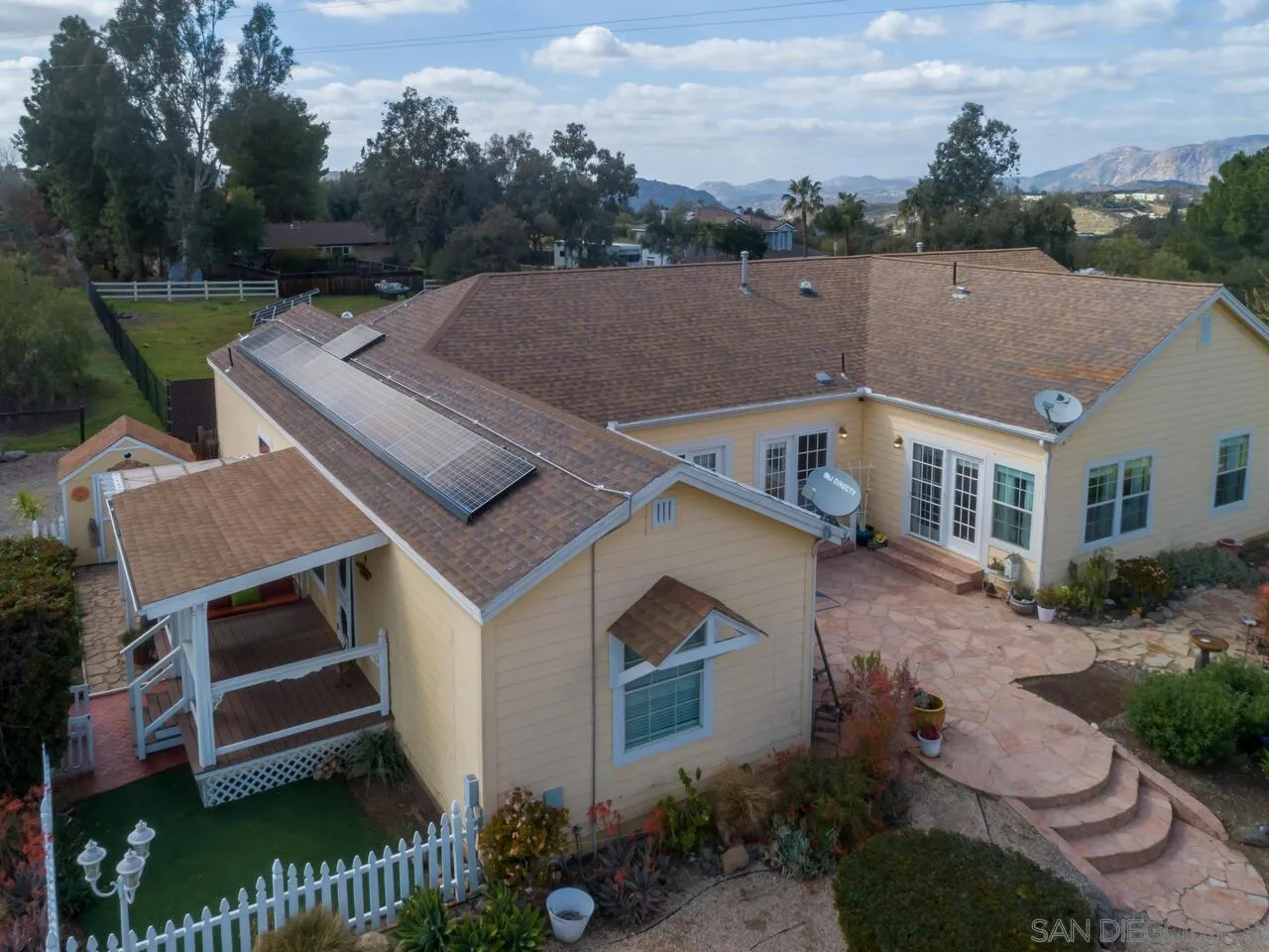 1732 Tavern Road Alpine, CA 91901 - Photo 2 of 60 a aerial view of a house with a yard