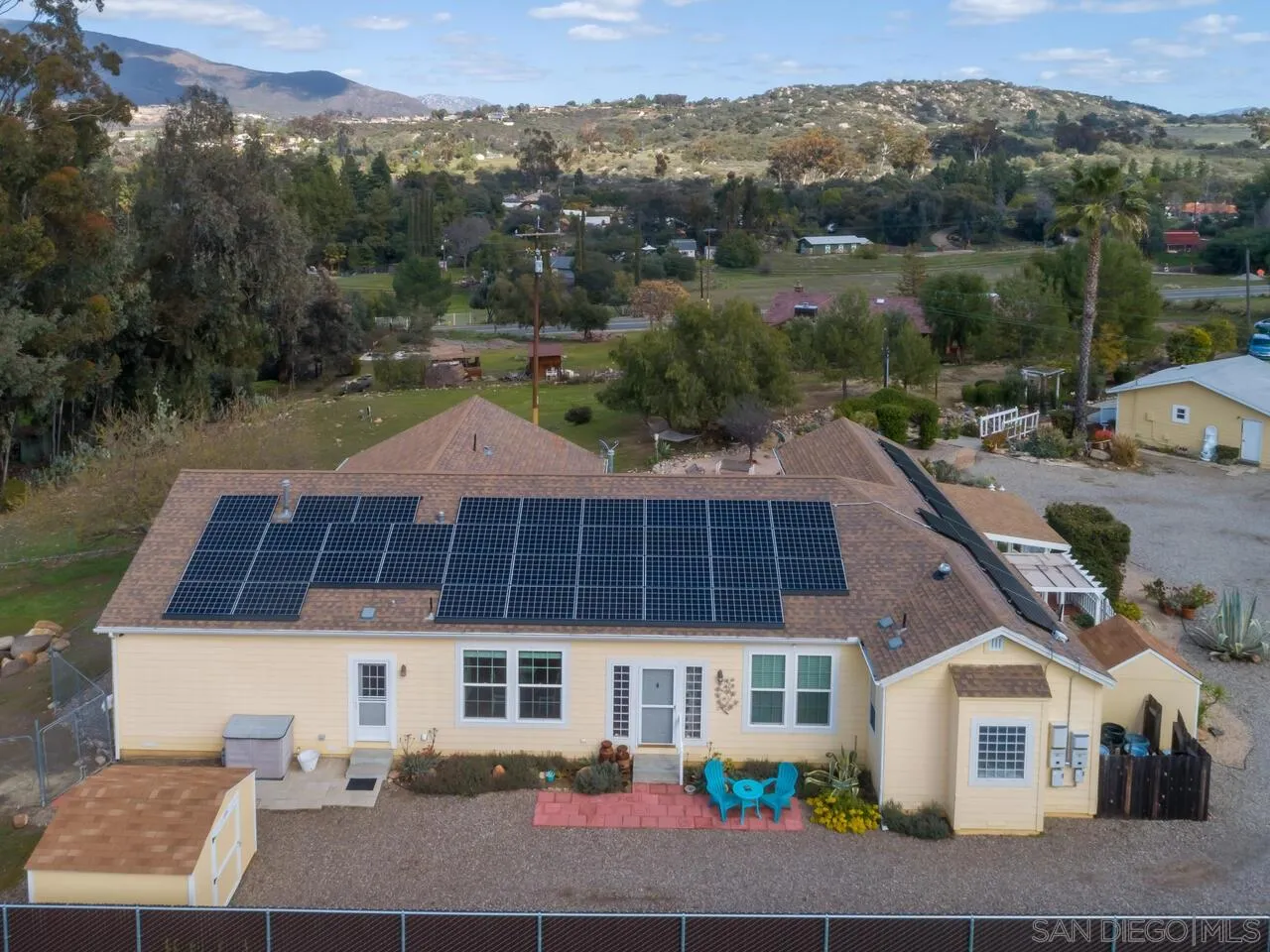 1732 Tavern Road Alpine, CA 91901 - Photo 28 of 60 a aerial view of a house