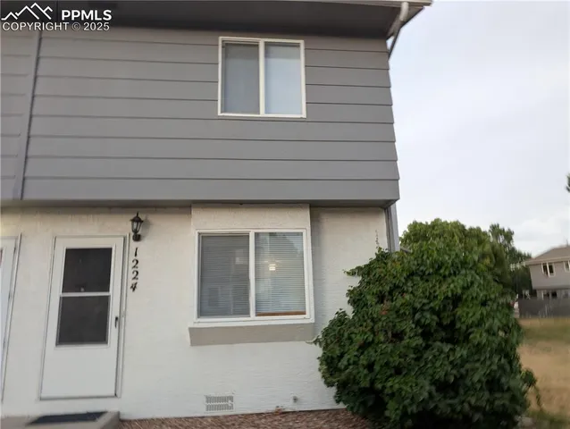 a side view of a house