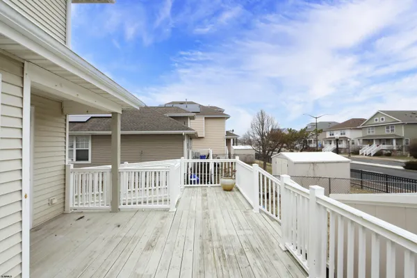 a view of a house with a deck