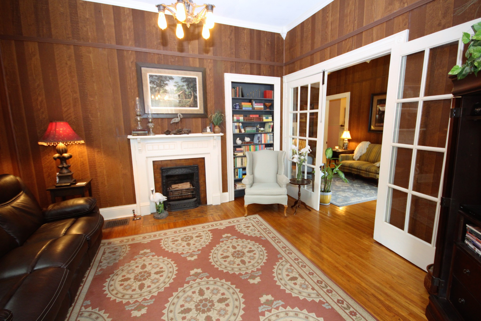 312 North Main Street Springfield, TN 37172 - Photo 39 of 47 a living room with furniture and a fireplace