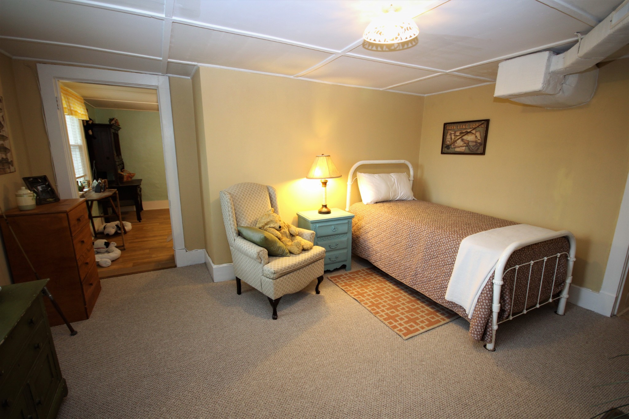 312 North Main Street Springfield, TN 37172 - Photo 41 of 47 a bedroom with a bed and couch