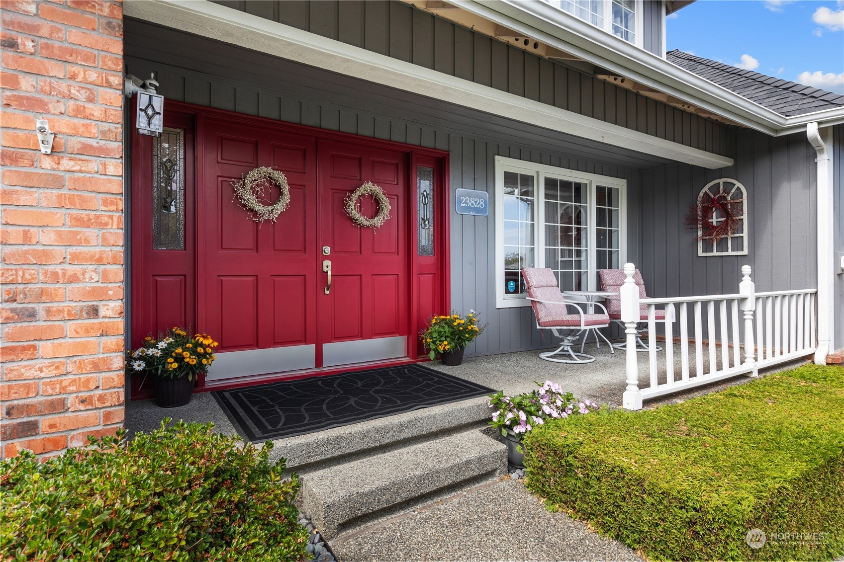 23828 22nd Drive Southeast Bothell, WA 98021 - Photo 2 of 33 a front view of a house with entryway