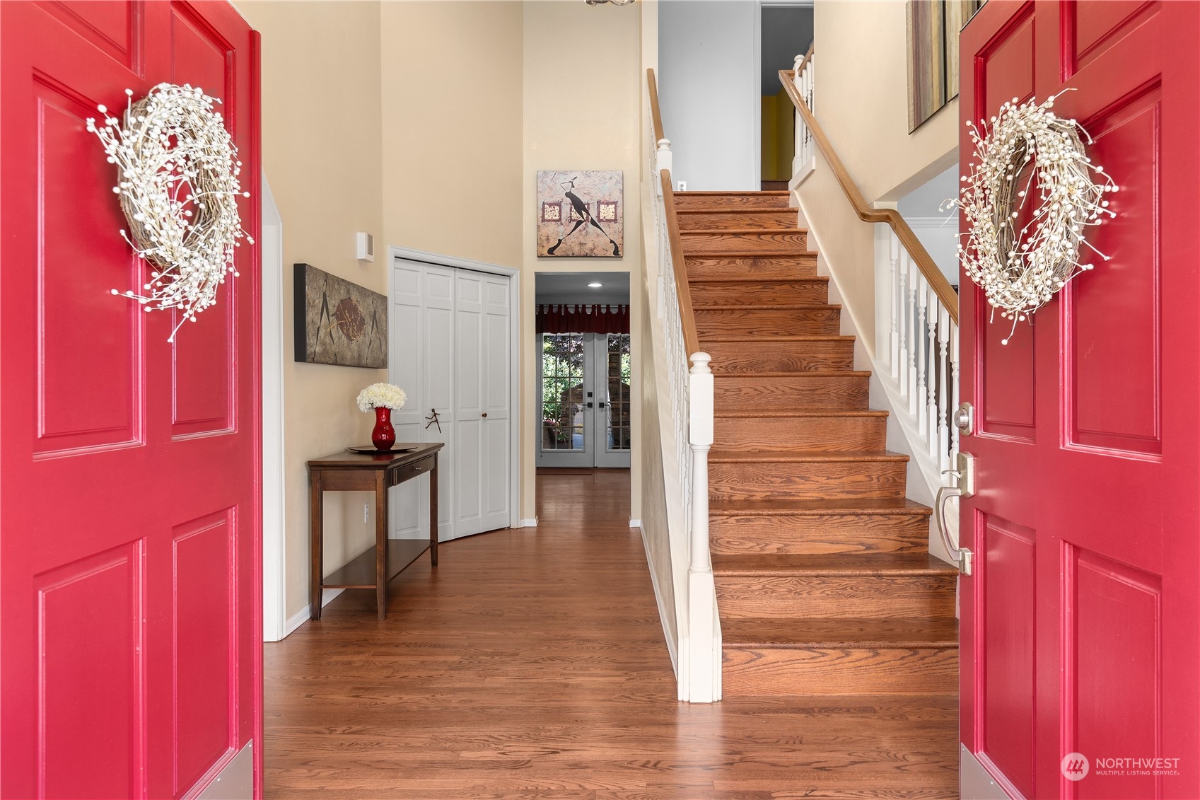 23828 22nd Drive Southeast Bothell, WA 98021 - Photo 3 of 33 a view of entryway and hall with wooden floor