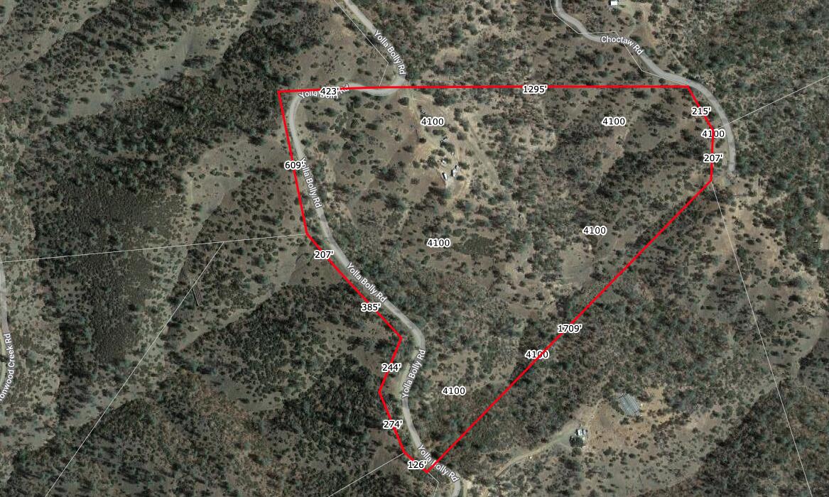 4100 Yolla Bolly Road Igo, CA 96047 - Photo 24 of 24 a bird view of a house