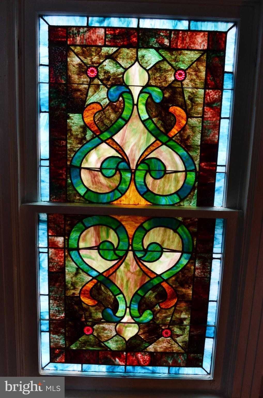 4808 Butler Road Glyndon, MD 21136 - Photo 26 of 30 Original Stained Glass Window