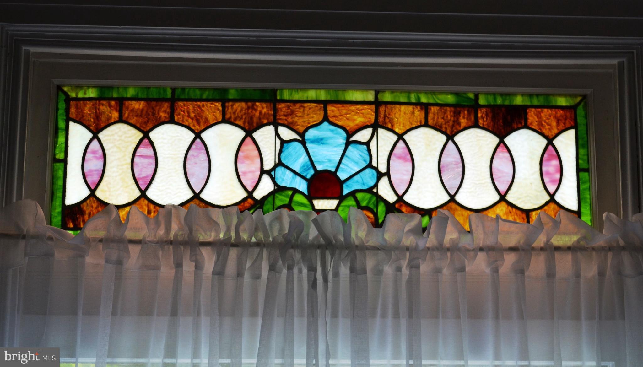 4808 Butler Road Glyndon, MD 21136 - Photo 27 of 30 Original Stained Glass Window