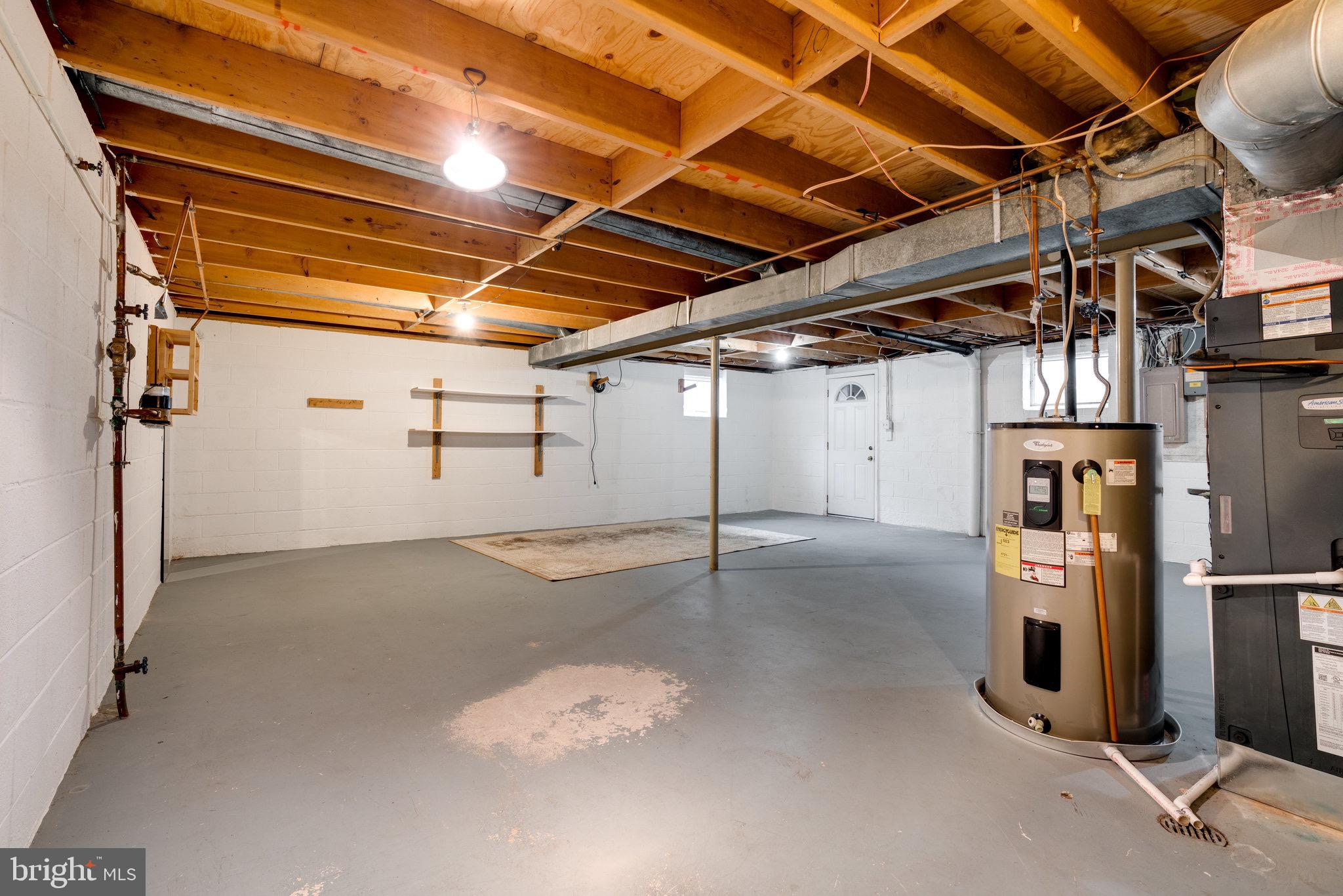 7811 Cliffside Court Springfield, VA 22153 - Photo 52 of 53 Large Unfinished Basement