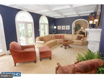 401 Huston Road Radnor, PA 19087 - Photo 6 of 12 a living room with furniture and a large window