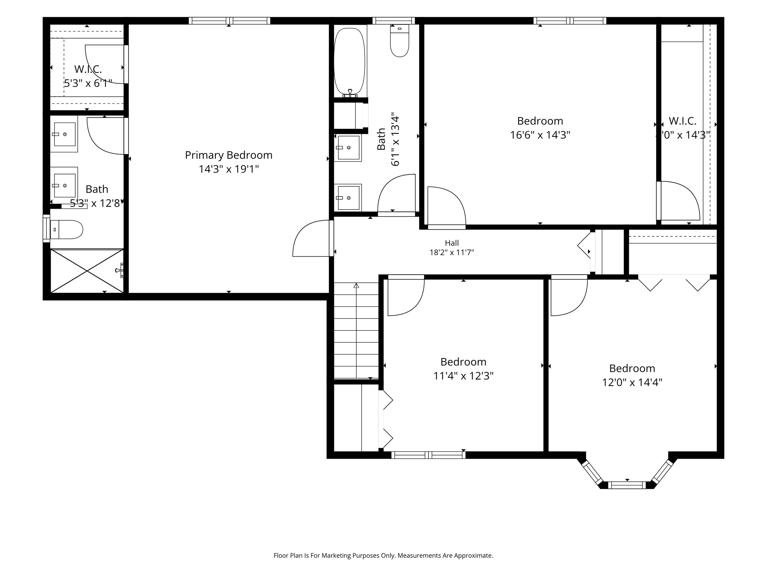 3394 Edmunton Drive Rochester Hills, MI 48306 - Photo 67 of 69 68 - Second Floor Floor Plan
