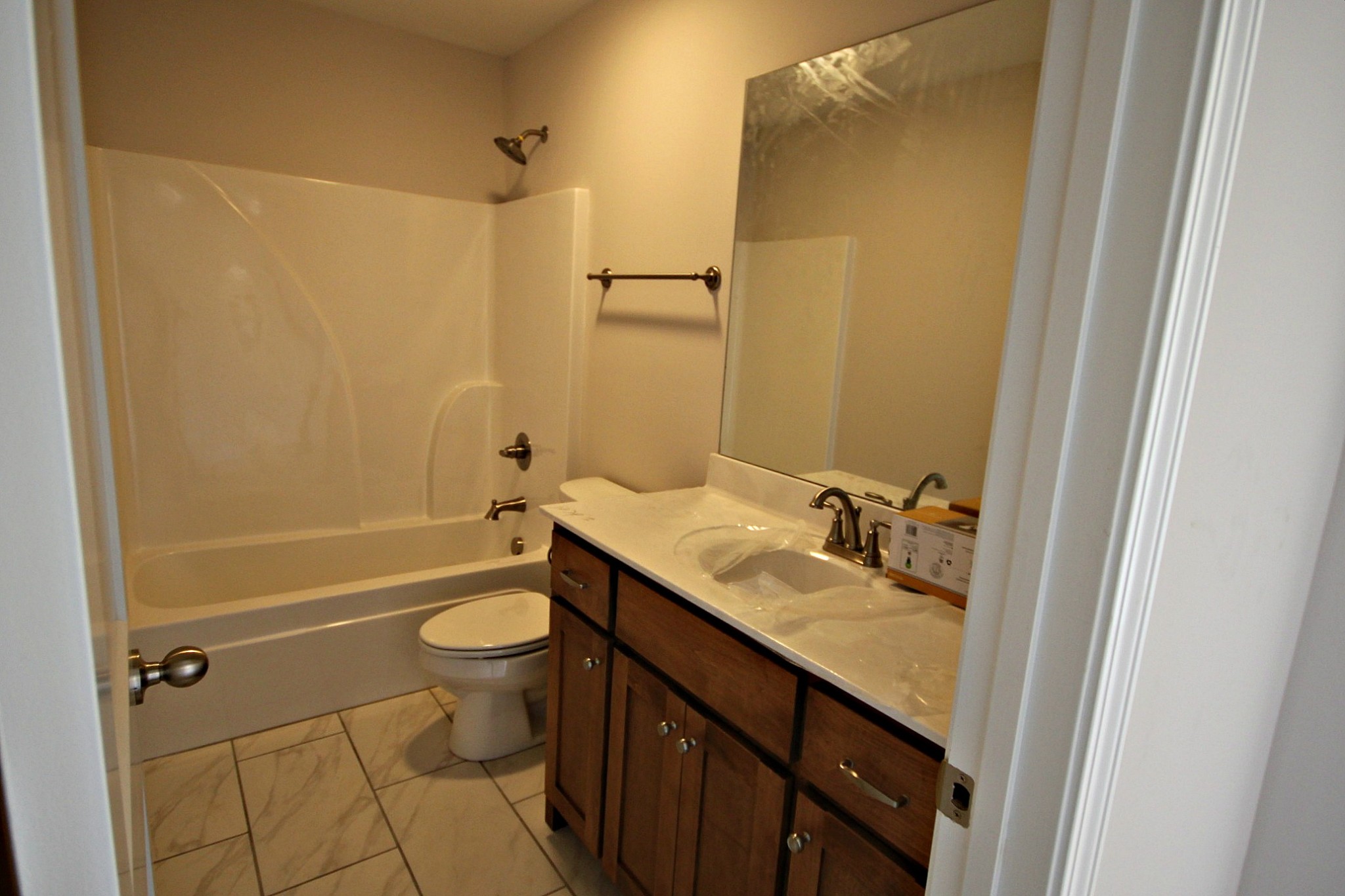 4118 Dot Road Springfield, TN 37172 - Photo 14 of 14 a bathroom with a sink a toilet and shower