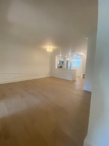 a view of empty room