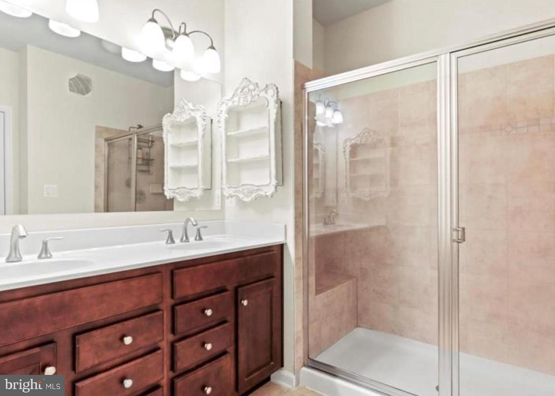 4843 Dane Ridge Circle Woodbridge, VA 22193 - Photo 12 of 24 Elegant bathroom with modern fixtures.