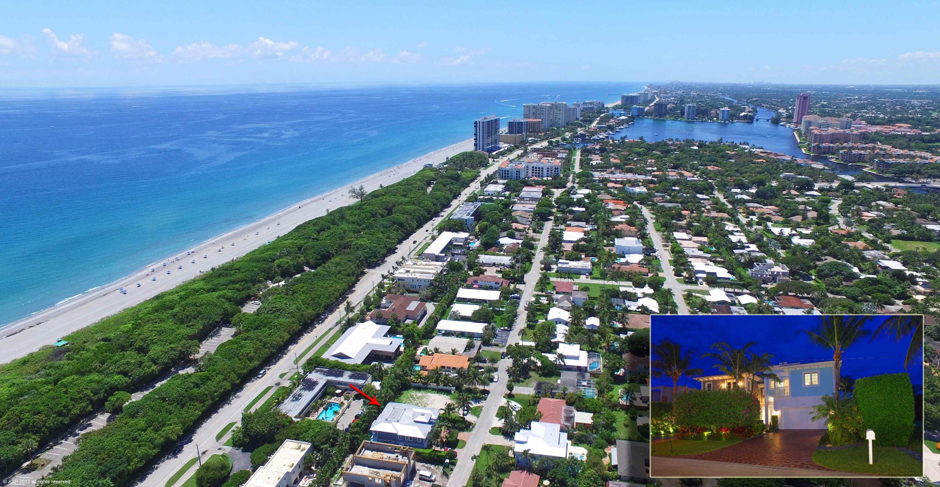 510 Northeast Wavecrest Way Boca Raton, FL 33432 - Photo 3 of 40 AERIAL-NORTH