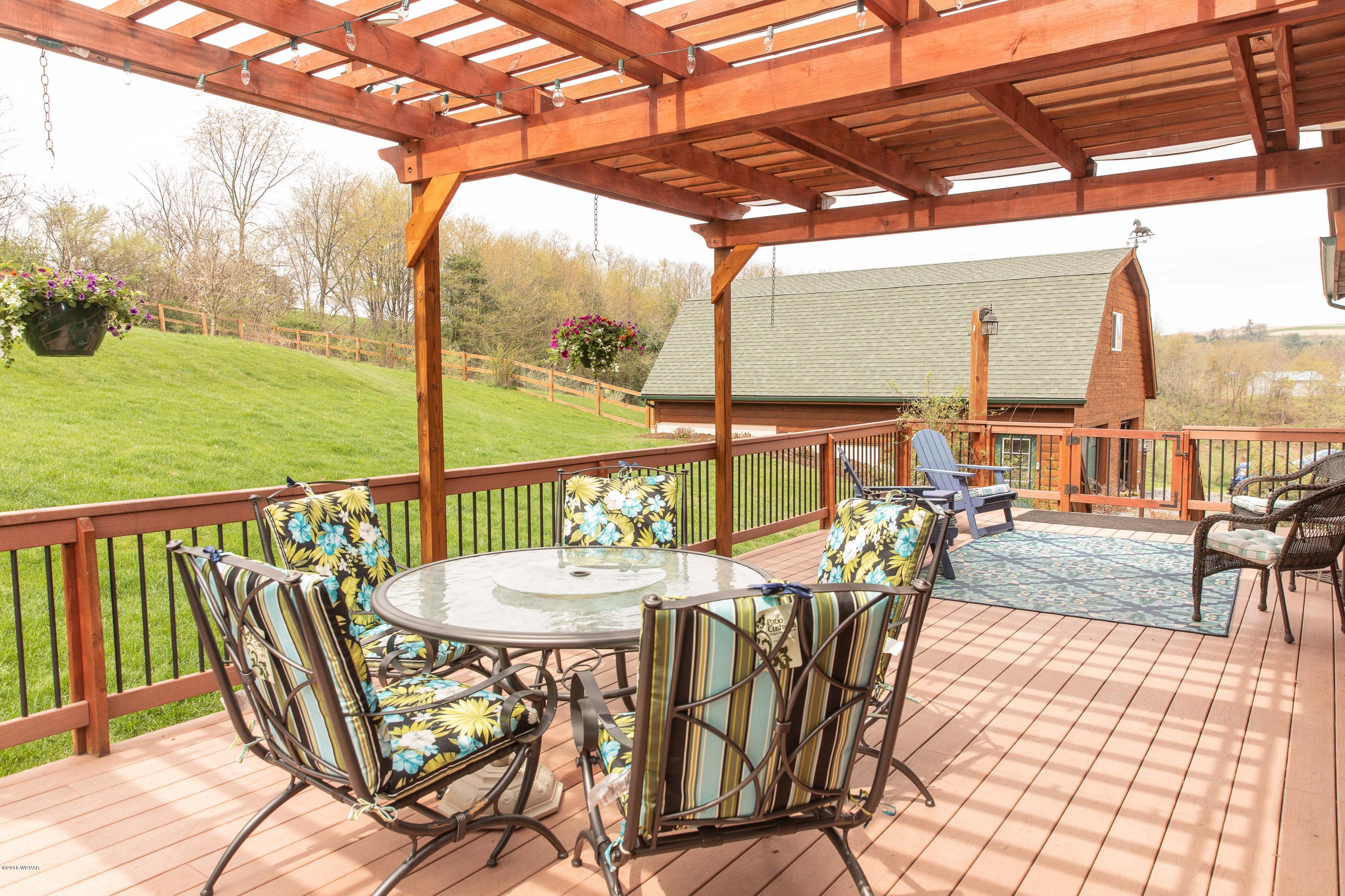 45 Stout Hill Road Linden, PA 17744 - Photo 6 of 25 Rear Deck