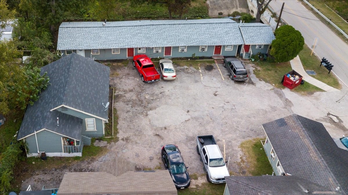 13928 Bandera Street Houston, TX 77015 - Photo 37 of 40 an aerial view of a house with patio
