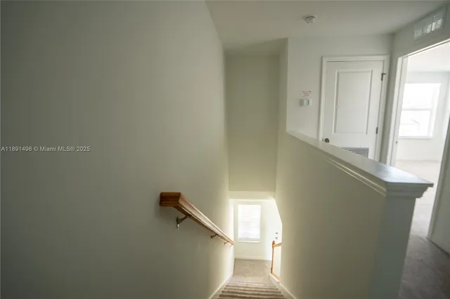 a view of front door