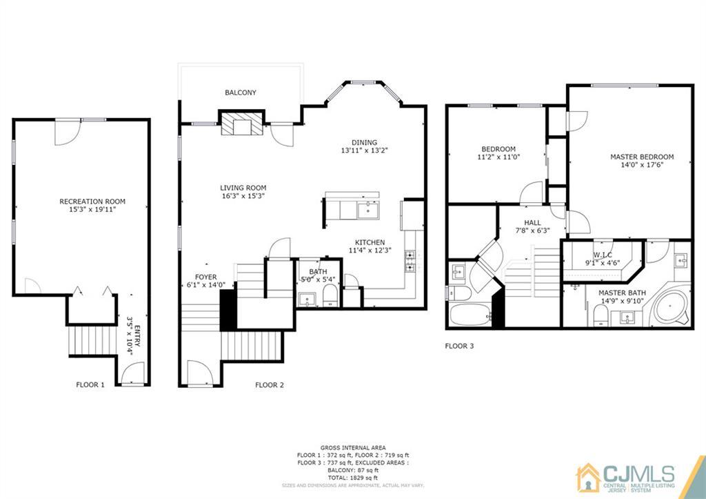 34 Raritan Reach Road, Unit 17 South Amboy, NJ 08879 - Photo 25 of 25 a picture of a floor plan