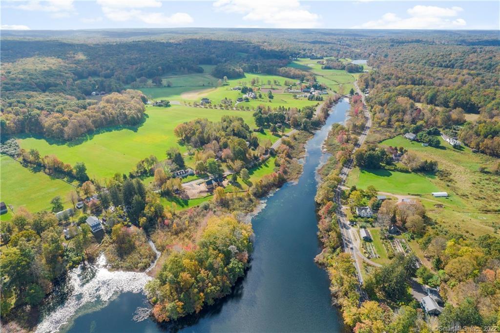 Views of the lake and property to the right.