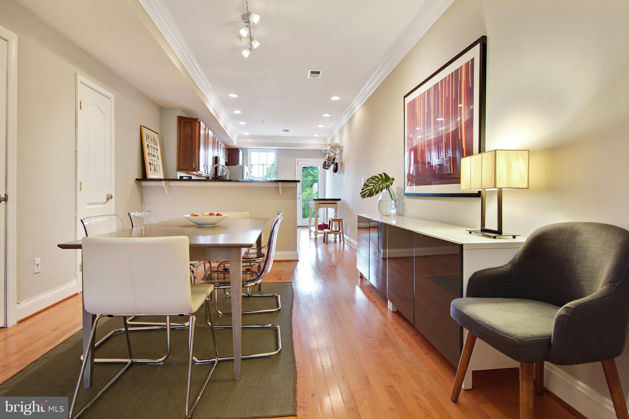 1730 1st Street Northwest, Unit 2 Washington, DC 20001 - Photo 2 of 26 Dining Room