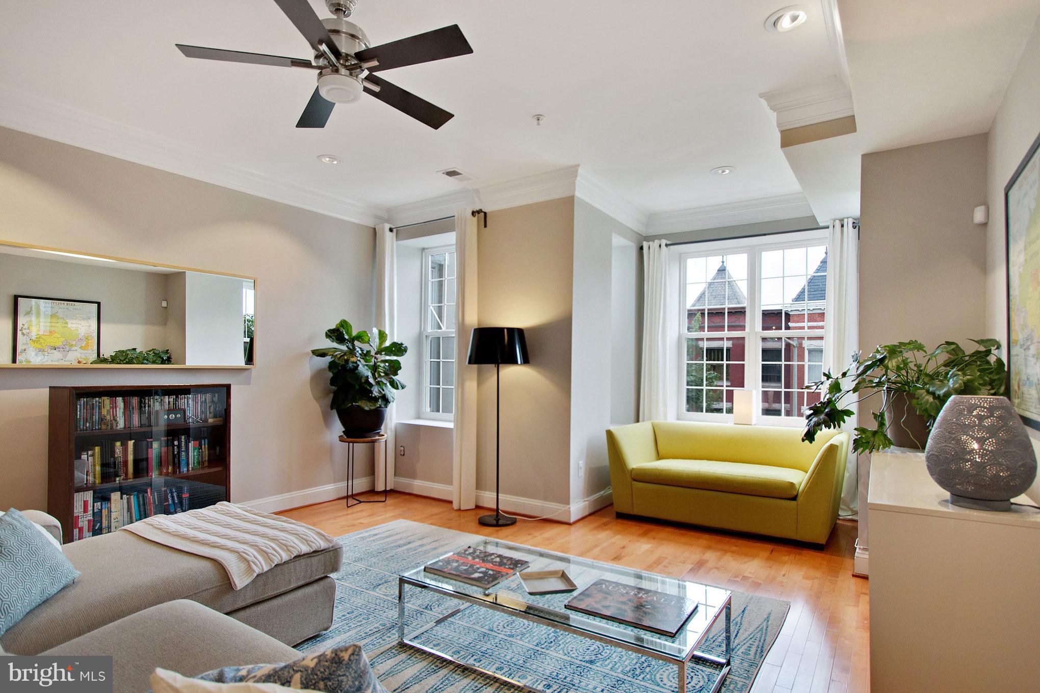 1730 1st Street Northwest, Unit 2 Washington, DC 20001 - Photo 11 of 26 Living Room
