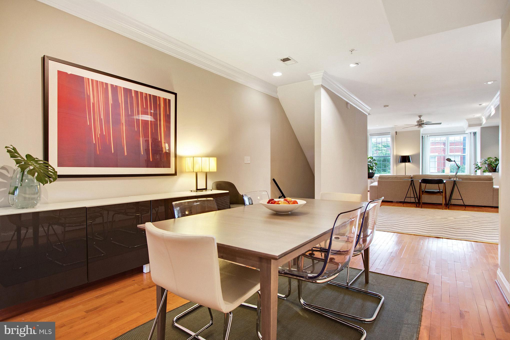 1730 1st Street Northwest, Unit 2 Washington, DC 20001 - Photo 4 of 26 Dining Room