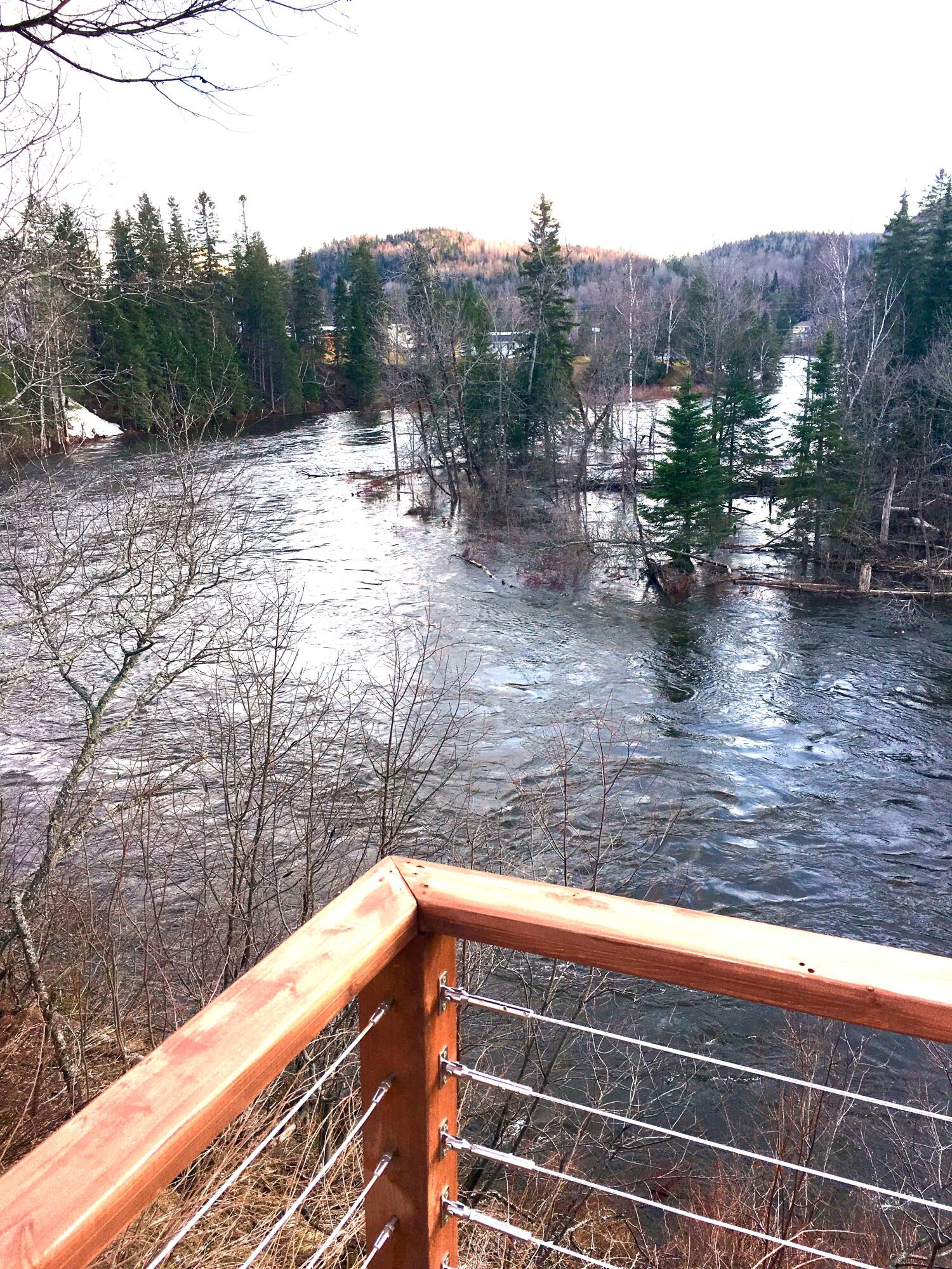 305 Market Street Fort Kent, ME 04743 - Photo 7 of 63 View from Deck
