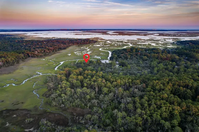 a view of a city with ocean